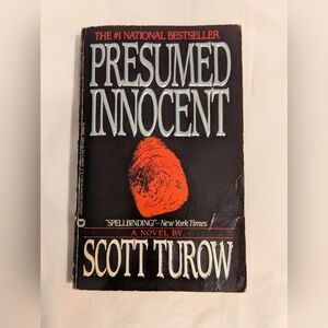 FREE W/ BUNDLE $25+ - Presumed Innocent By Scott Turow